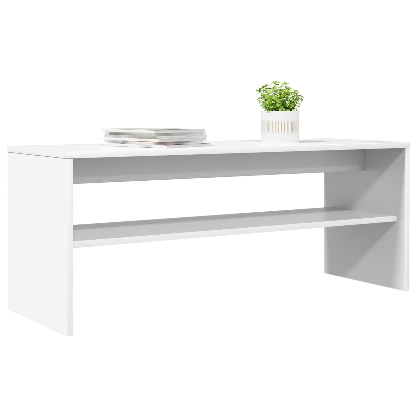 vidaXL Szafka pod telewizor Biały 100 x 35 x 40 cm