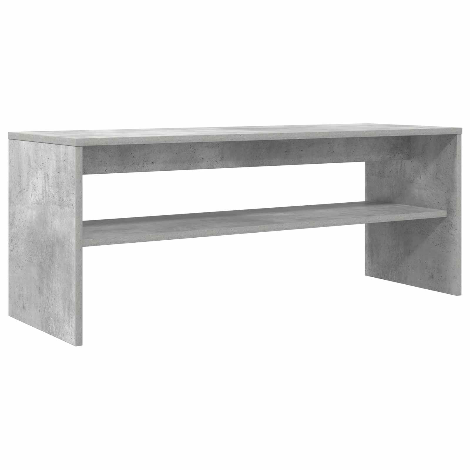 vidaXL Szafka pod telewizor Betonowy szary 100 x 35 x 40 cm