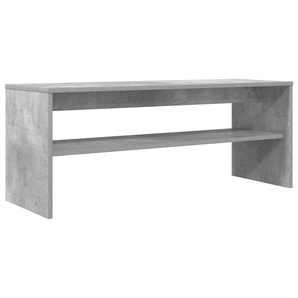 vidaXL Szafka pod telewizor Betonowy szary 100 x 35 x 40 cm
