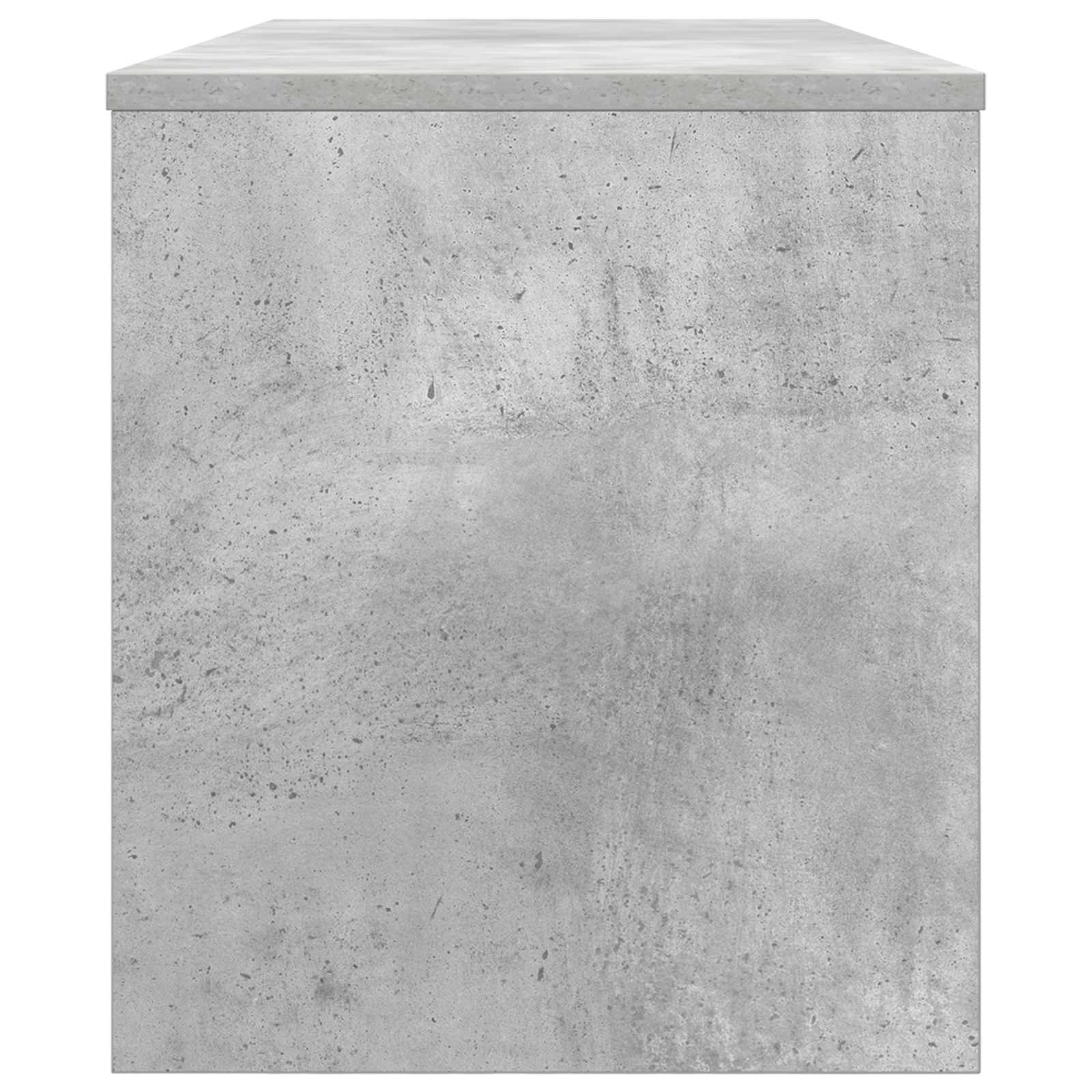 vidaXL Szafka pod telewizor Betonowy szary 100 x 35 x 40 cm