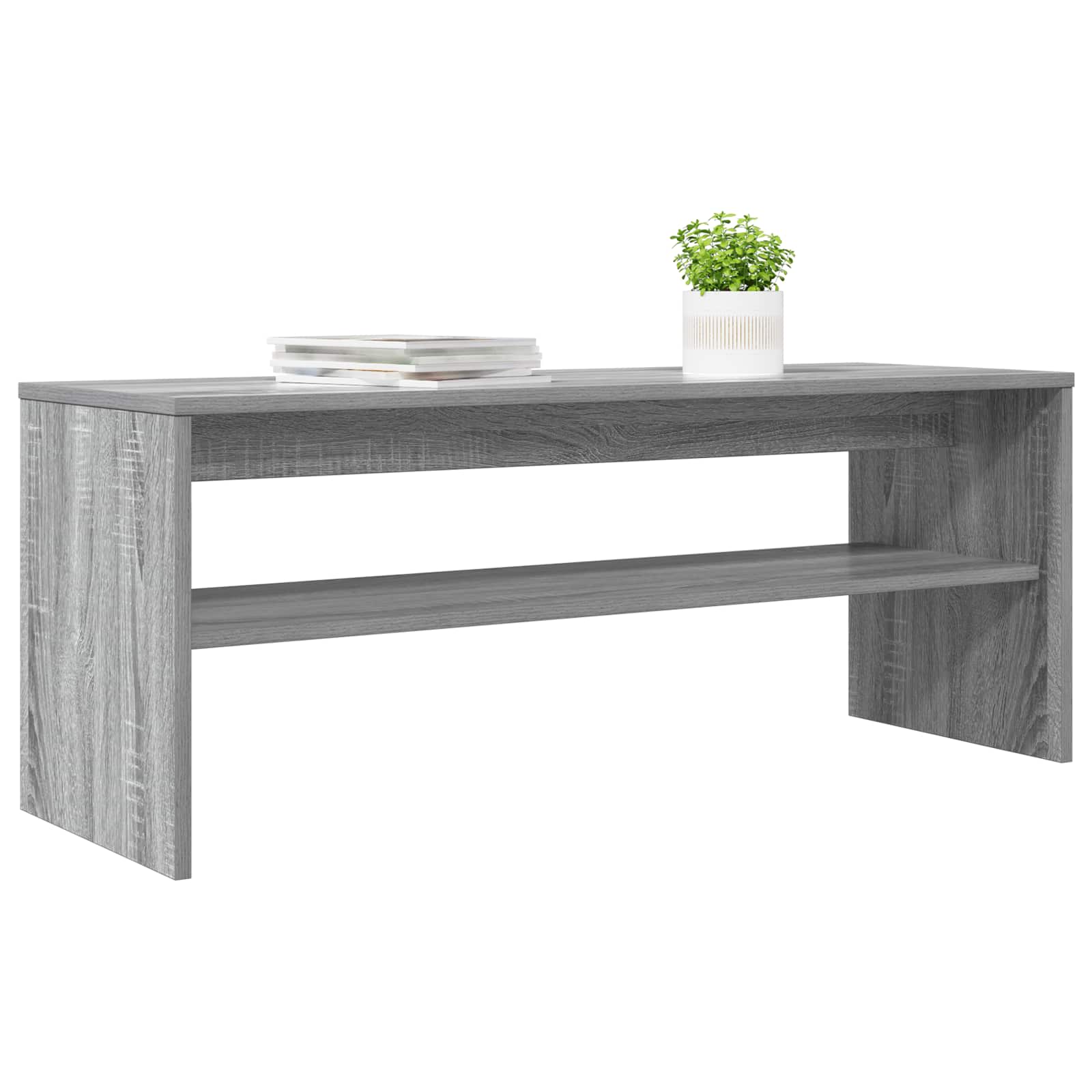 vidaXL Szafka pod telewizor Szary Sonoma 100 x 35 x 40 cm