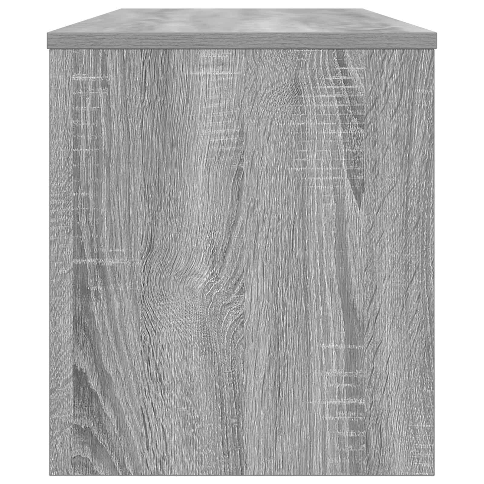vidaXL Szafka pod telewizor Szary Sonoma 100 x 35 x 40 cm