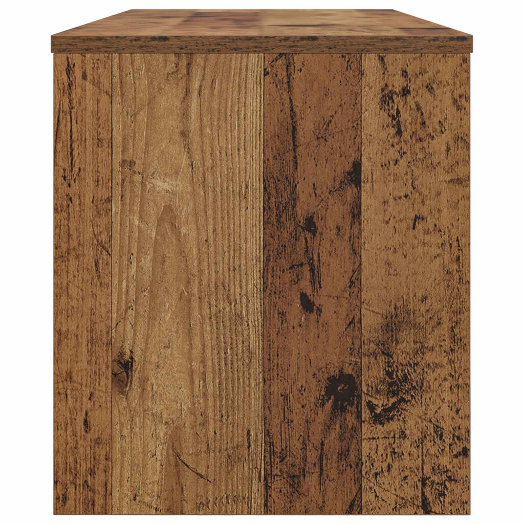 vidaXL Szafka pod telewizor Stare drewno 100 x 35 x 40 cm
