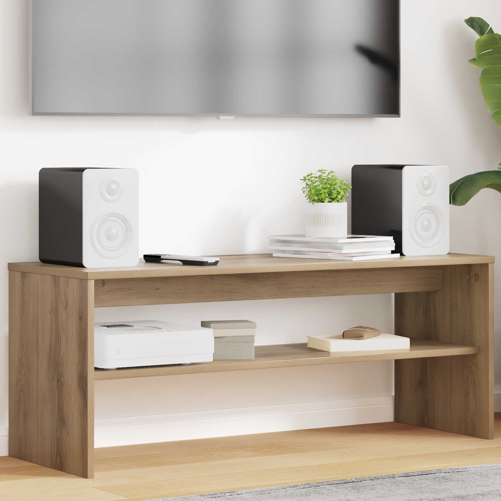 vidaXL Szafka pod telewizor 100 x 35 x 40 cm Dąb rzemieślniczy