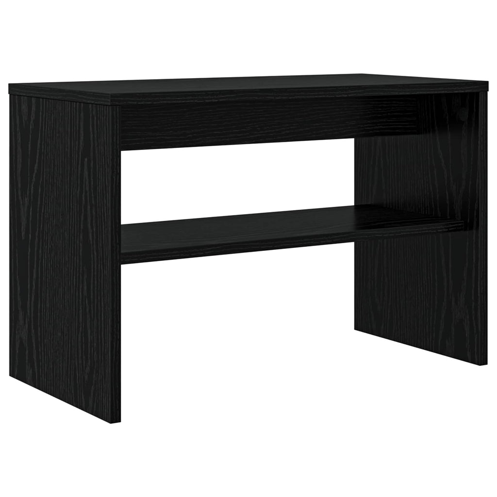 vidaXL Szafka pod telewizor Czarny Dąb 60 x 30 x 40 cm