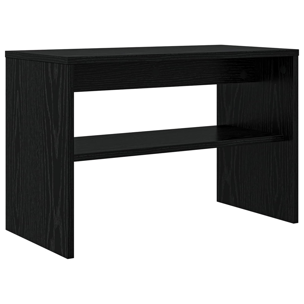 vidaXL Szafka pod telewizor Czarny Dąb 60 x 30 x 40 cm