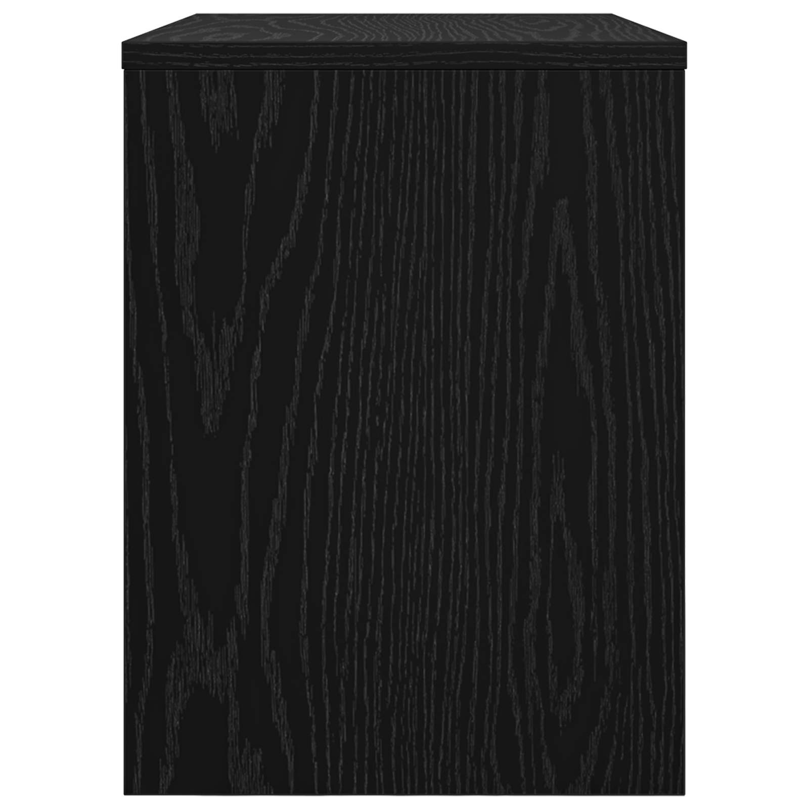 vidaXL Szafka pod telewizor Czarny Dąb 60 x 30 x 40 cm