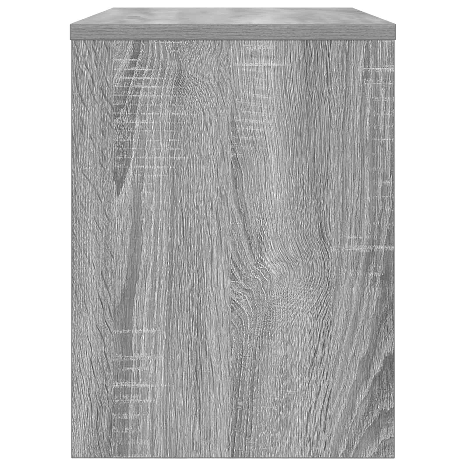 vidaXL Szafka pod telewizor Szary Sonoma 60 x 30 x 40 cm