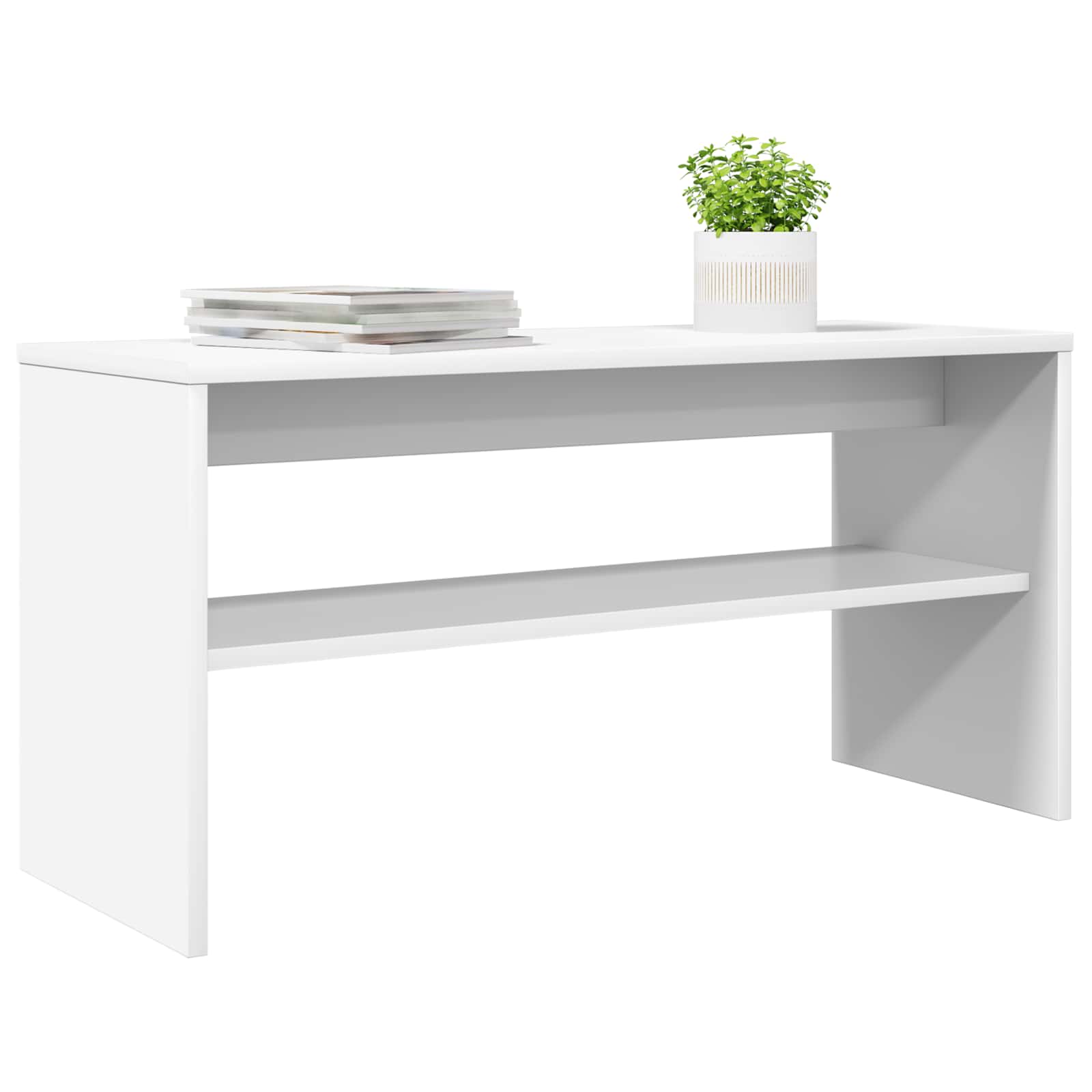 vidaXL Szafka pod telewizor Biały 80 x 30 x 40 cm