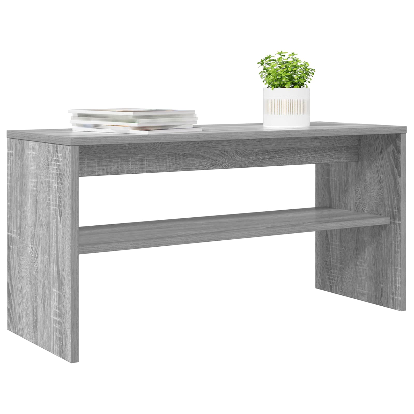 vidaXL Szafka pod telewizor Szary Sonoma 80 x 30 x 40 cm
