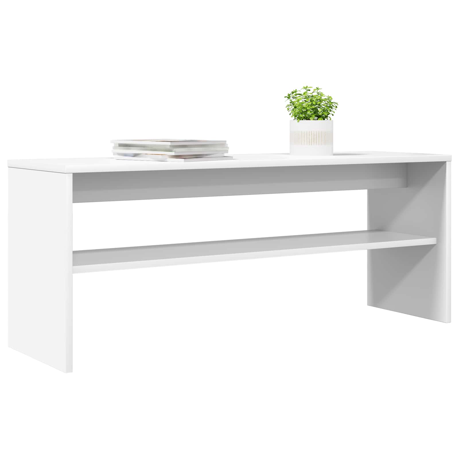 vidaXL Szafka pod telewizor Biały 100 x 30 x 40 cm