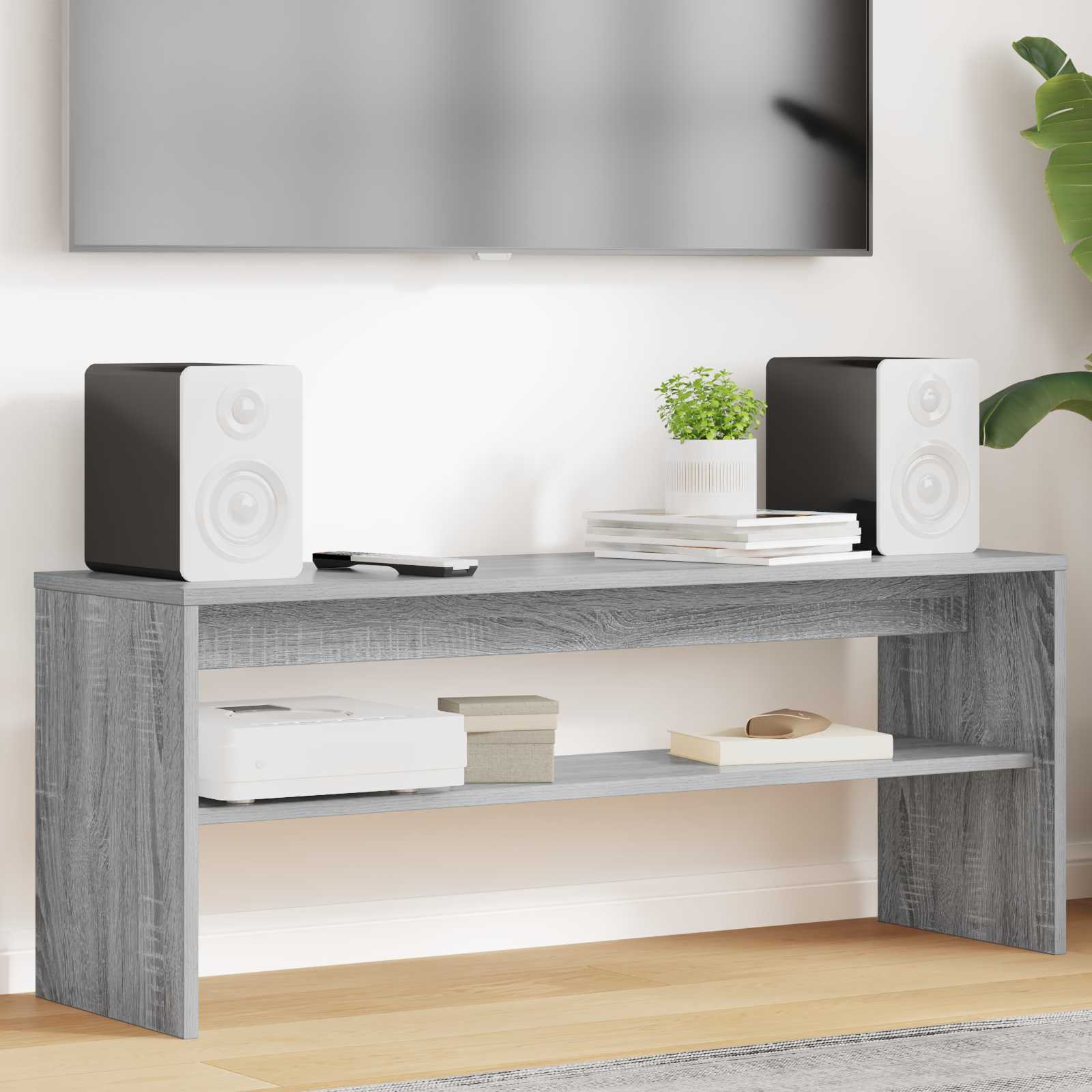 vidaXL Szafka pod telewizor Szary Sonoma 100 x 30 x 40 cm