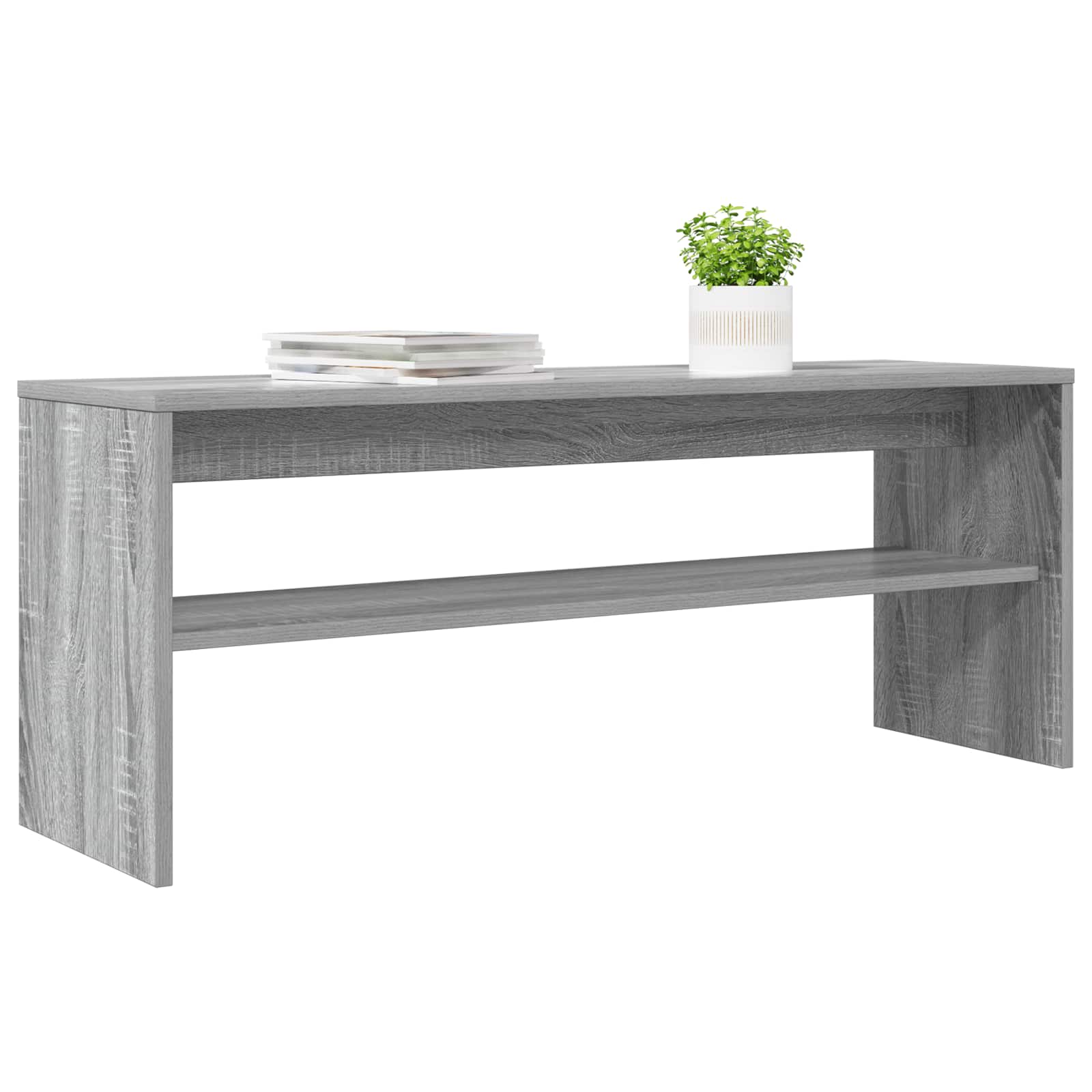 vidaXL Szafka pod telewizor Szary Sonoma 100 x 30 x 40 cm