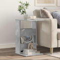 vidaXL Stolik boczny Betonowy szary 40 x 35 x 60,5 cm