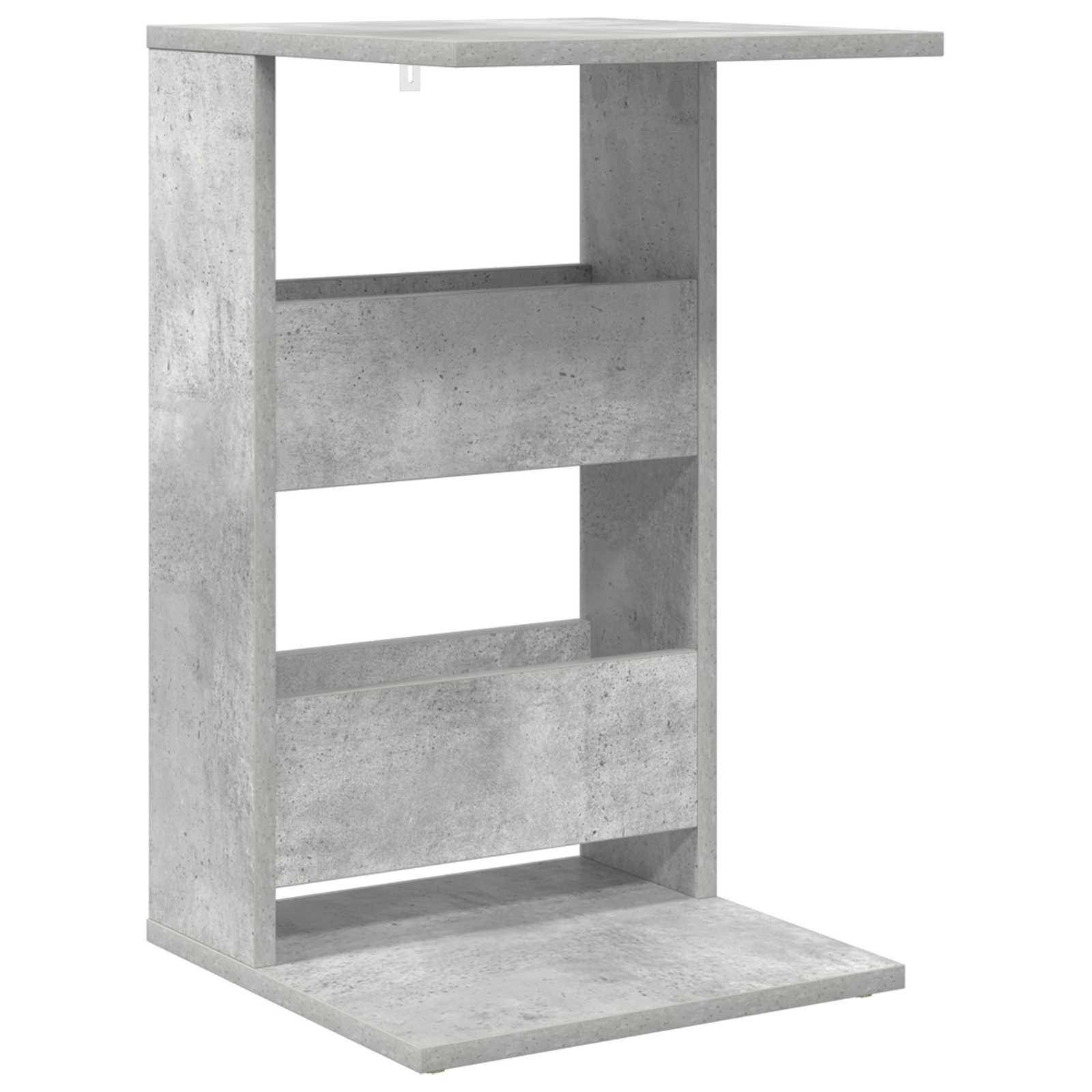 vidaXL Stolik boczny Betonowy szary 40 x 35 x 60,5 cm