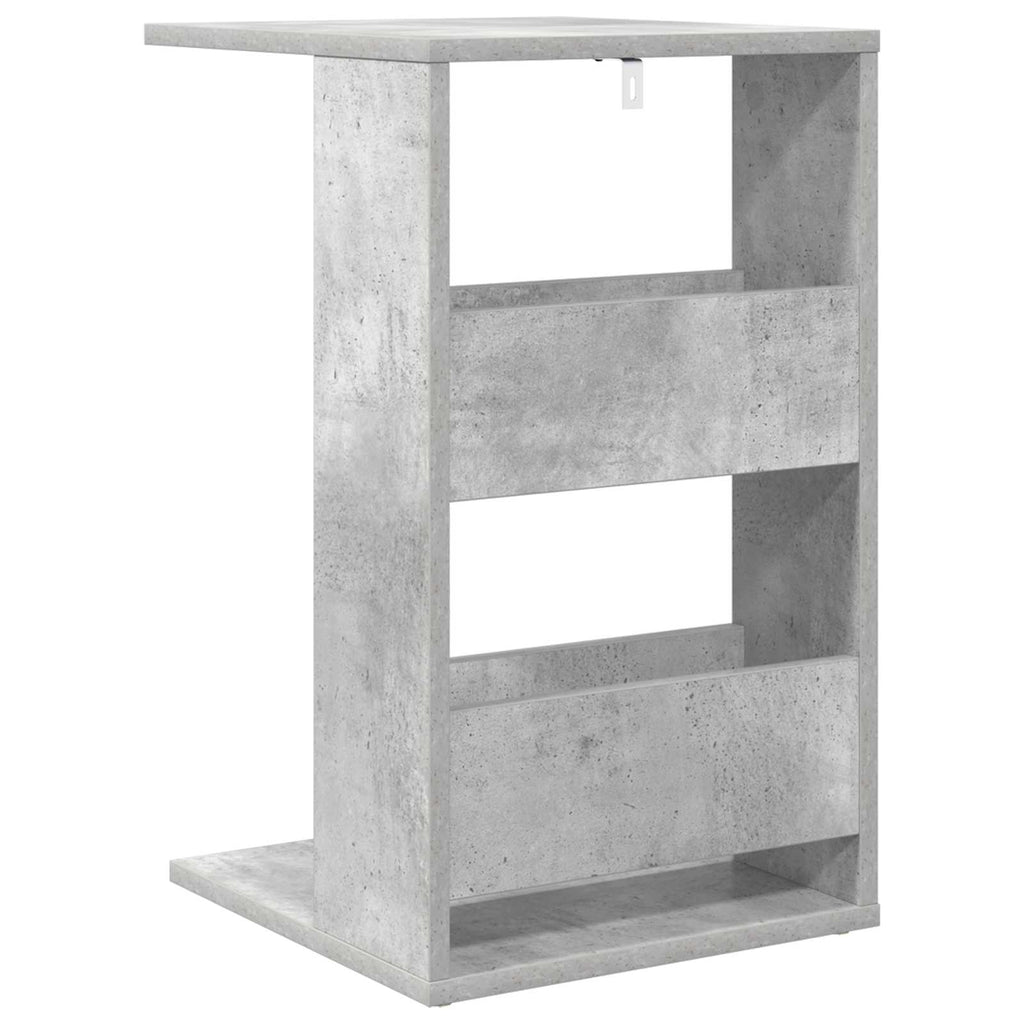 vidaXL Stolik boczny Betonowy szary 40 x 35 x 60,5 cm