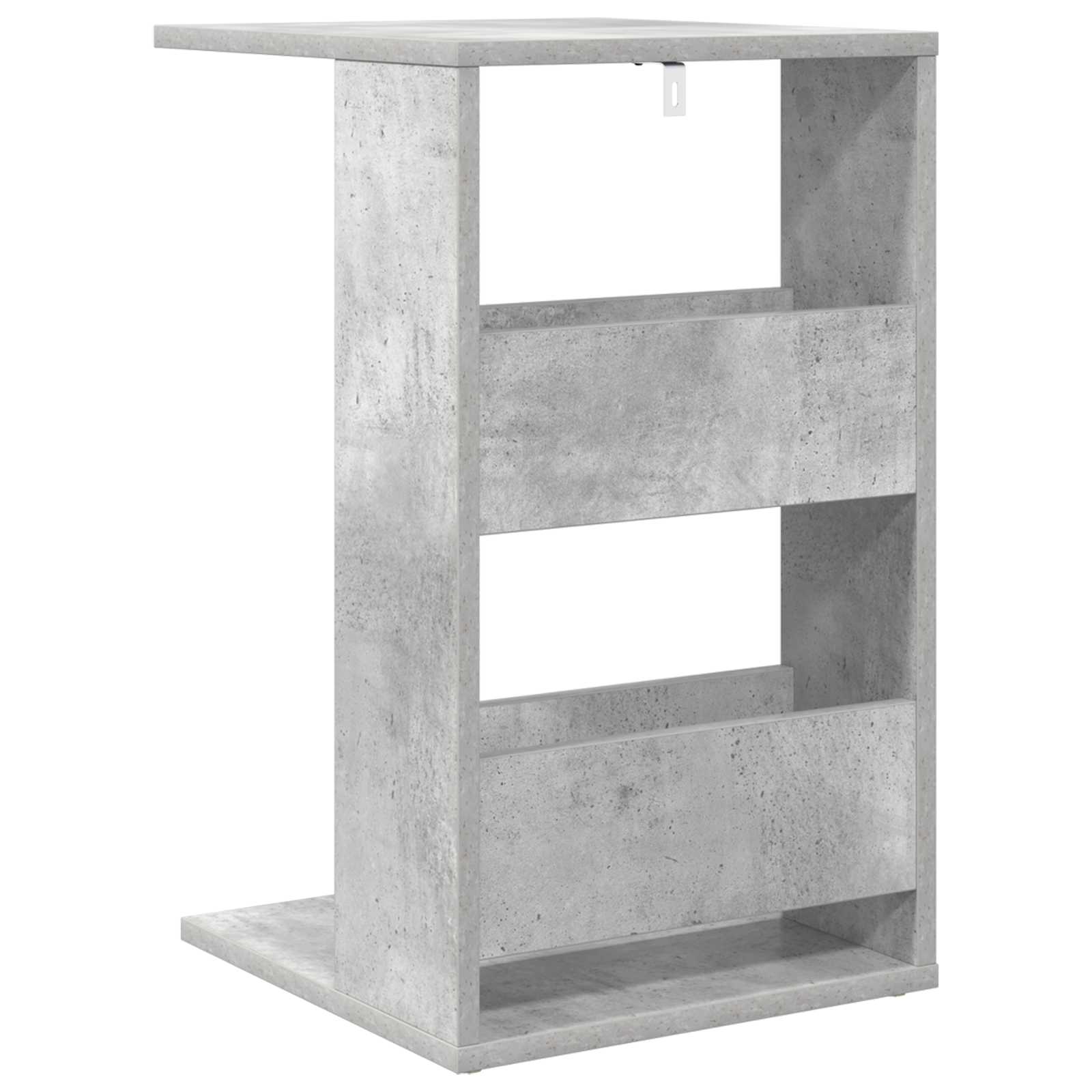 vidaXL Stolik boczny Betonowy szary 40 x 35 x 60,5 cm