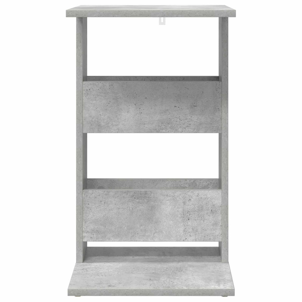vidaXL Stolik boczny Betonowy szary 40 x 35 x 60,5 cm