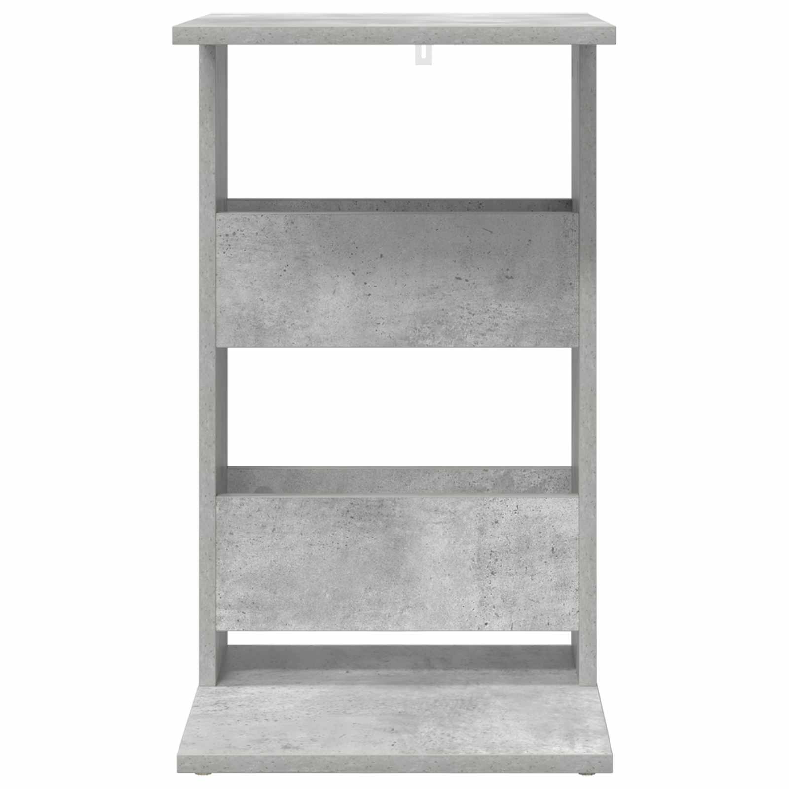 vidaXL Stolik boczny Betonowy szary 40 x 35 x 60,5 cm