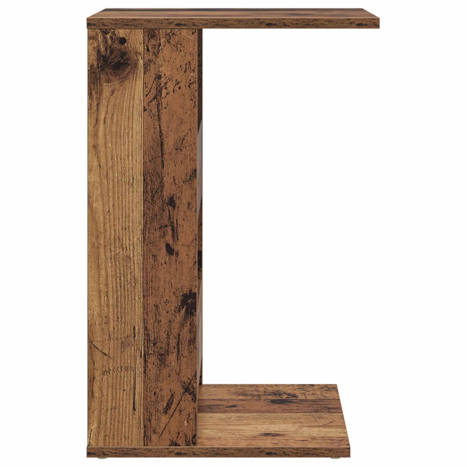 vidaXL Stolik boczny Stare drewno 40 x 35 x 60,5 cm