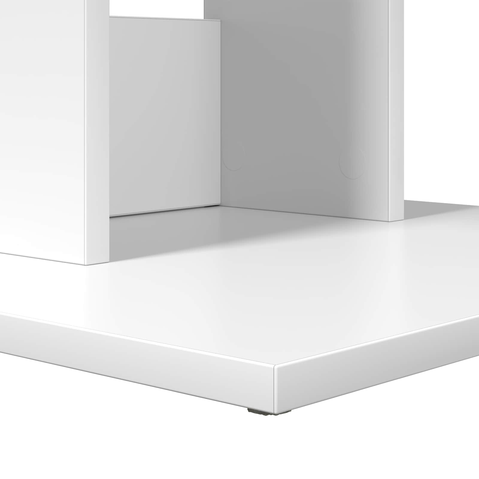 vidaXL Stolik boczny Biały 45 x 40 x 62,5 cm Materiał drewnopochodny