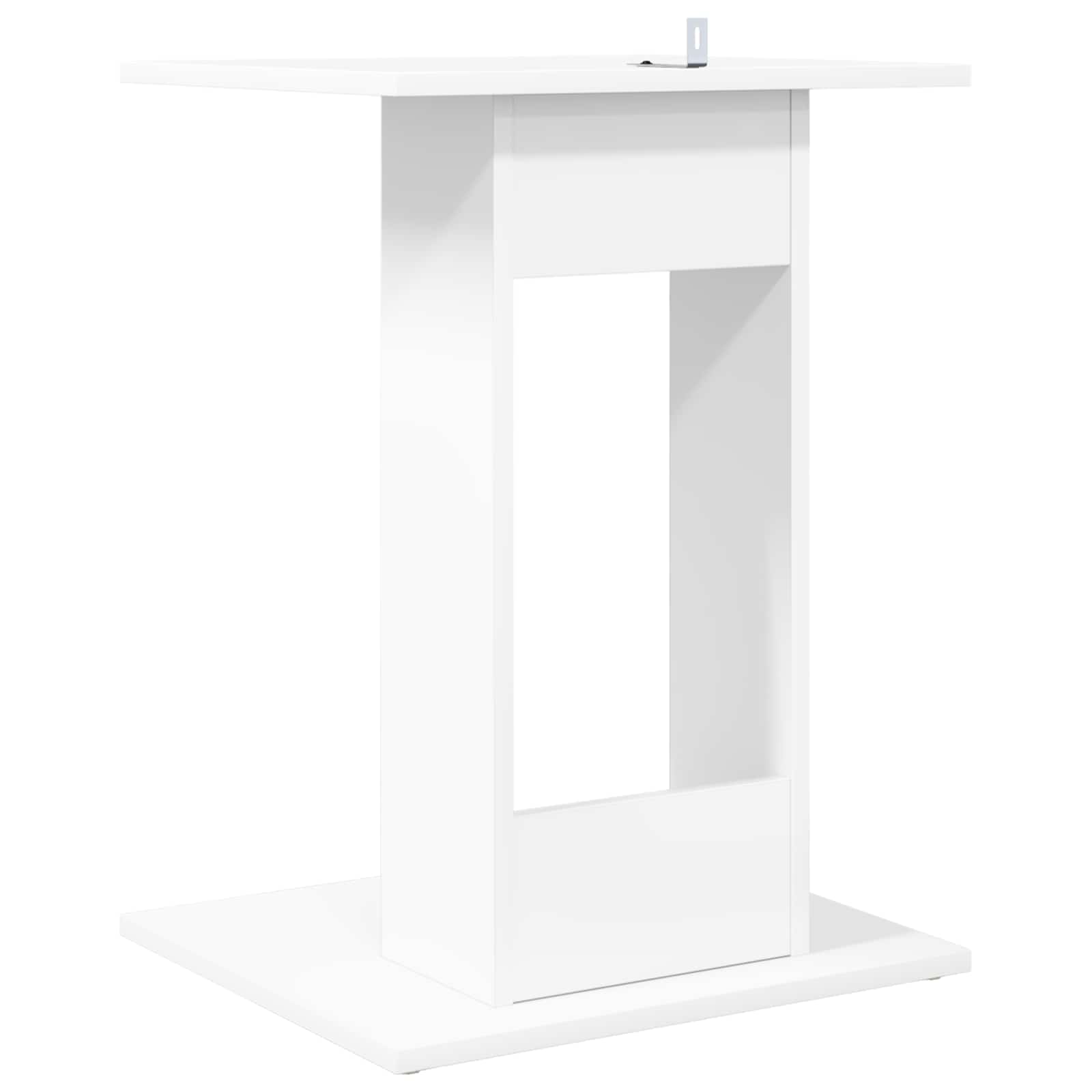 vidaXL Stolik boczny Biały 45 x 40 x 62,5 cm Materiał drewnopochodny
