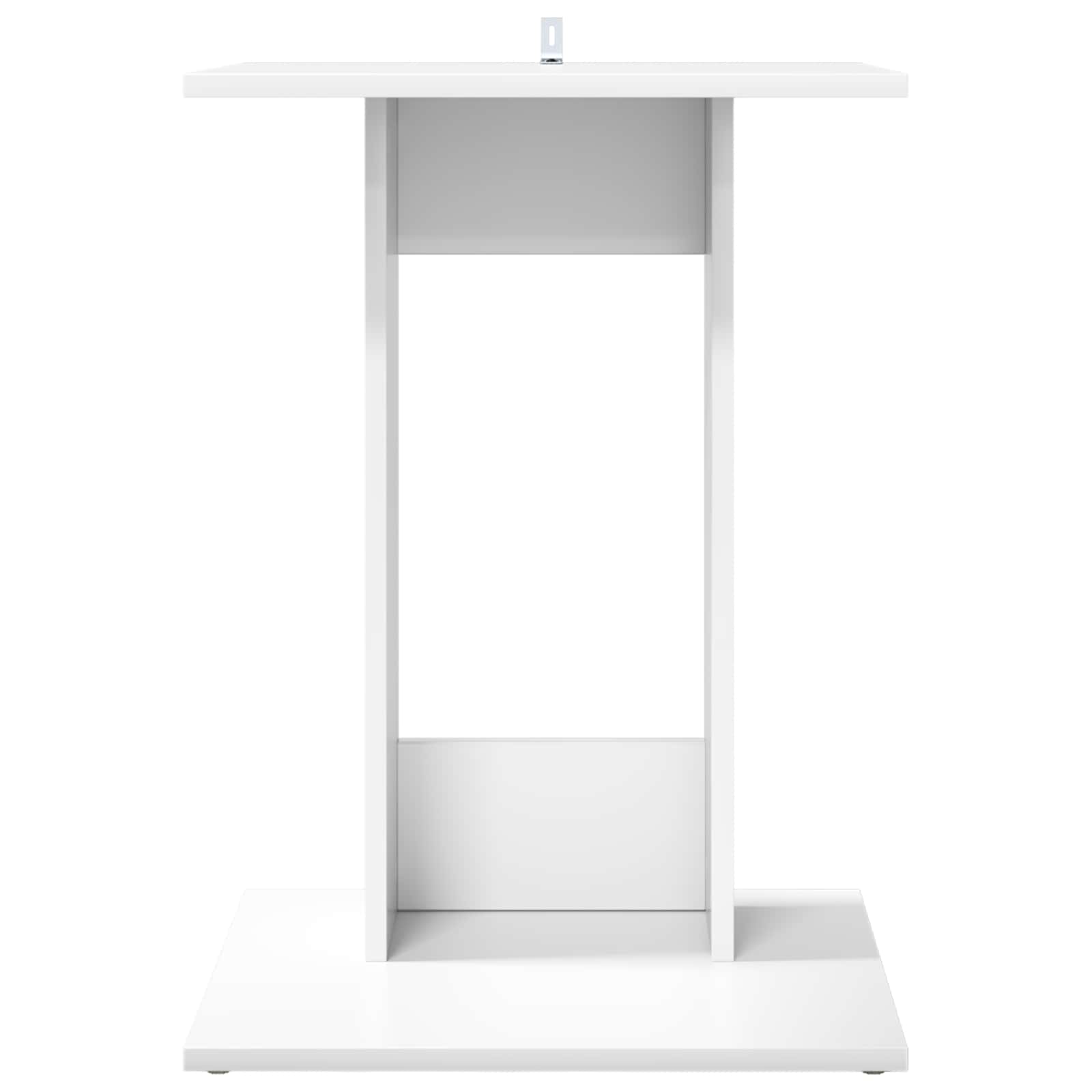 vidaXL Stolik boczny Biały 45 x 40 x 62,5 cm Materiał drewnopochodny
