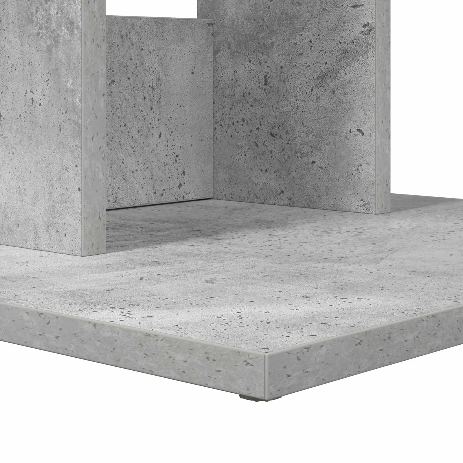 vidaXL Stolik boczny Betonowy szary 45 x 40 x 62,5 cm