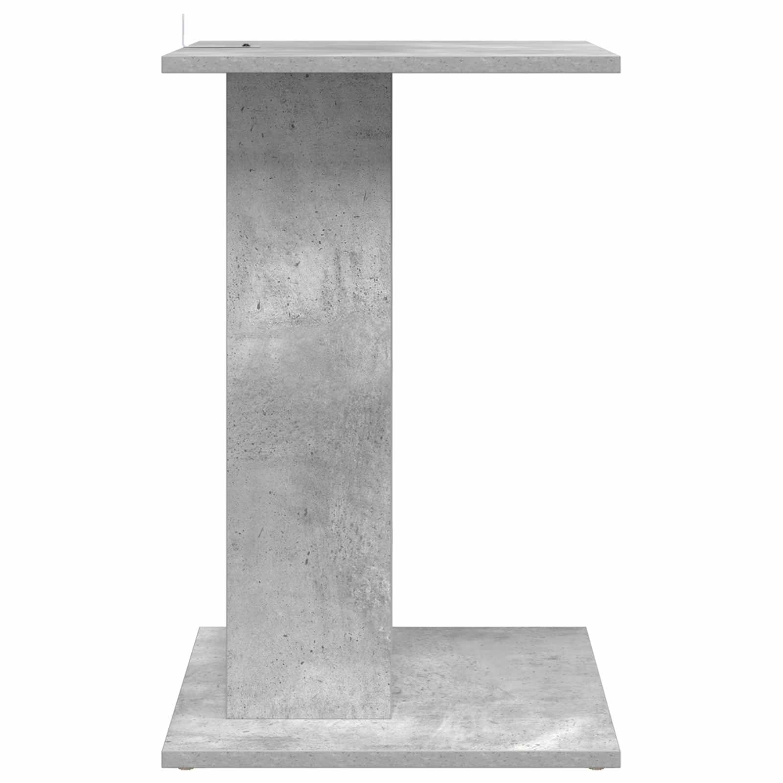 vidaXL Stolik boczny Betonowy szary 45 x 40 x 62,5 cm