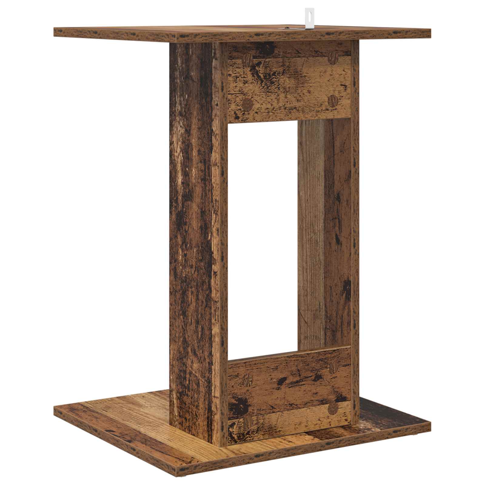 vidaXL Stolik boczny Stare drewno 45 x 40 x 62,5 cm