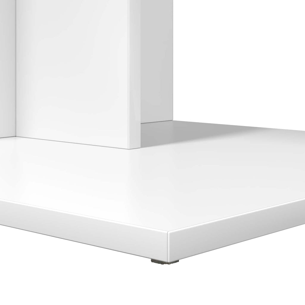 vidaXL Stolik boczny Biały 45 x 40 x 62,5 cm Materiał drewnopochodny