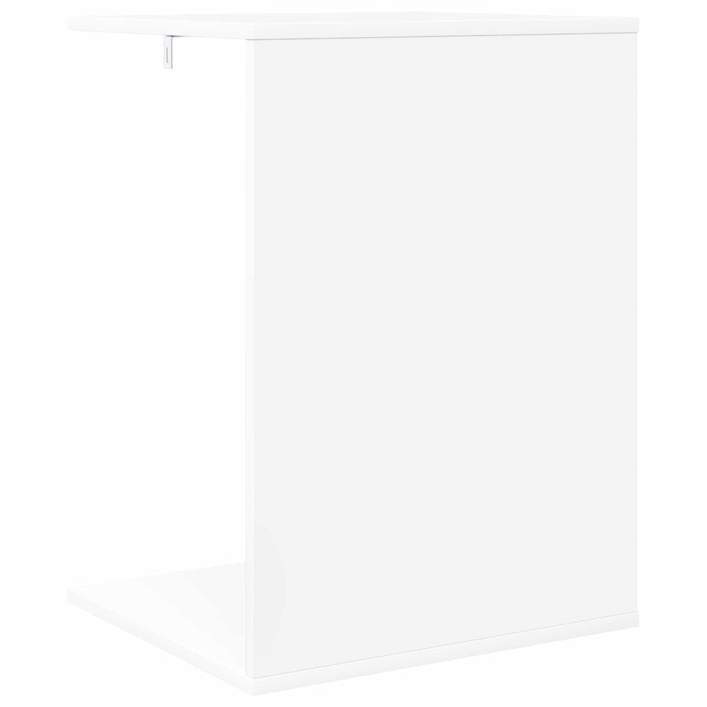 vidaXL Stolik boczny Biały 45 x 40 x 62,5 cm Materiał drewnopochodny