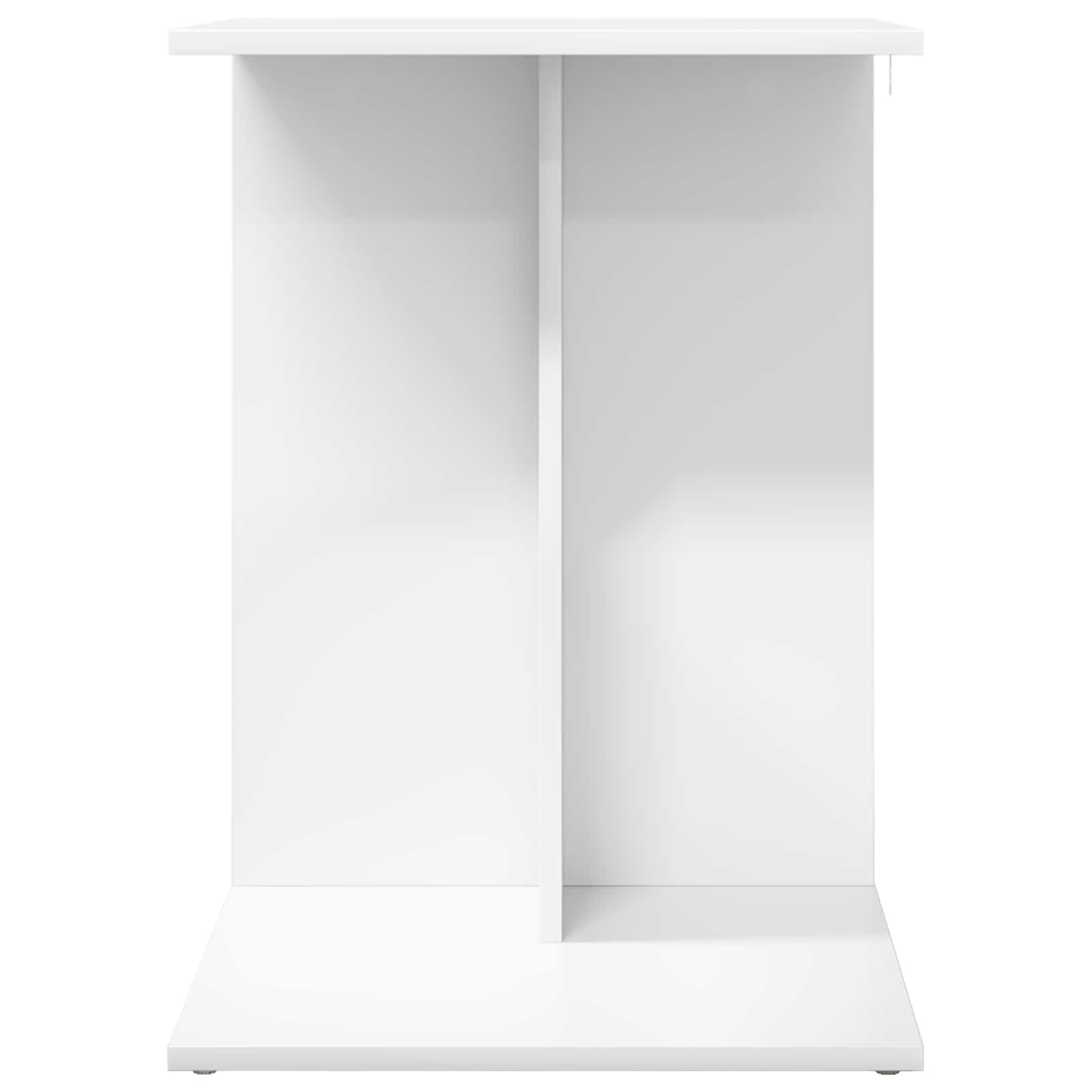 vidaXL Stolik boczny Biały 45 x 40 x 62,5 cm Materiał drewnopochodny