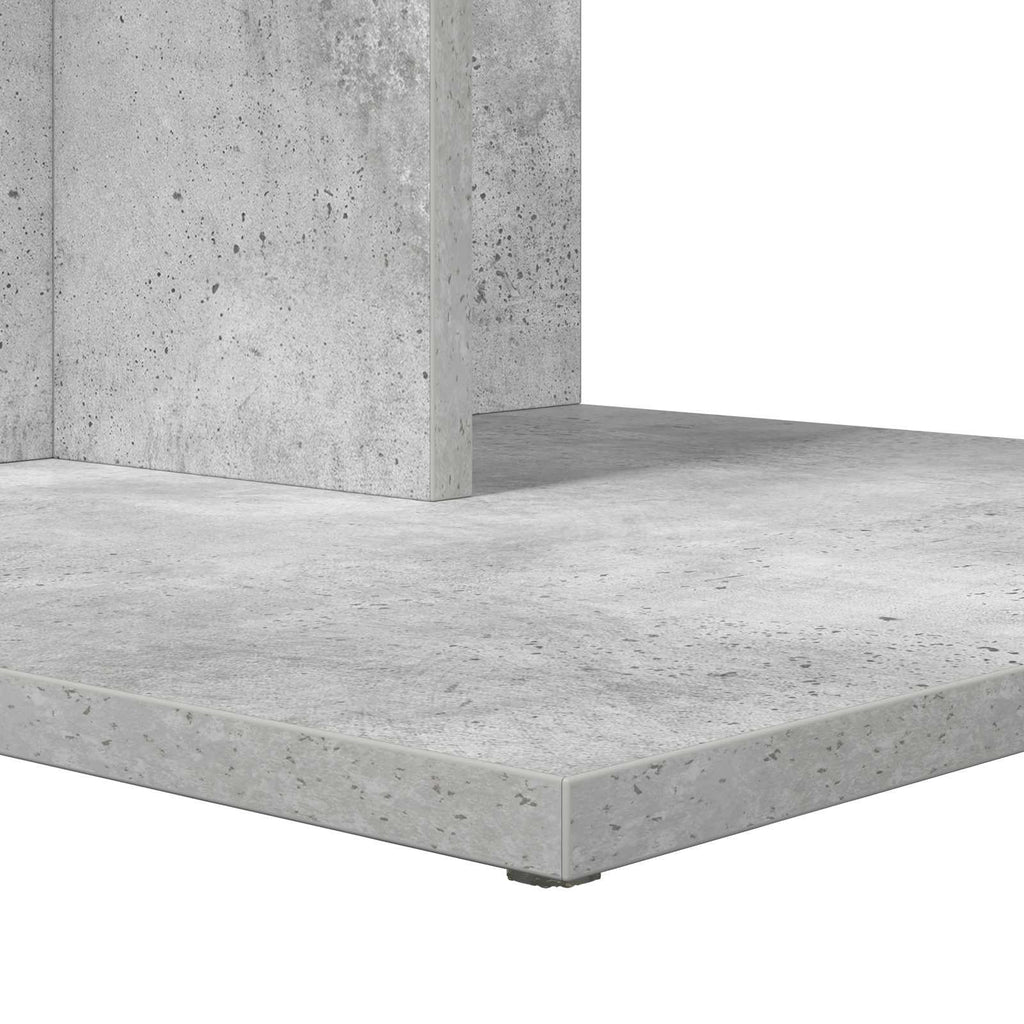 vidaXL Stolik boczny Betonowy szary 45 x 40 x 62,5 cm