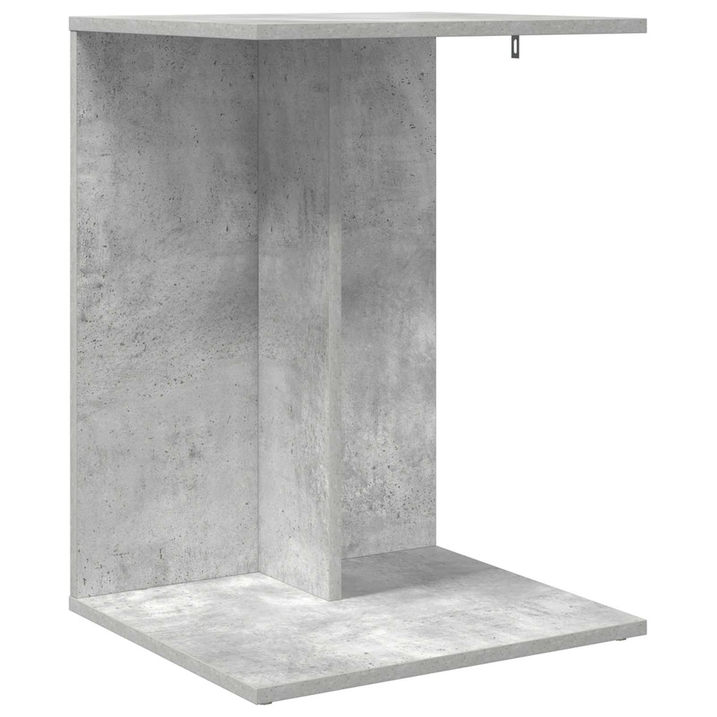 vidaXL Stolik boczny Betonowy szary 45 x 40 x 62,5 cm