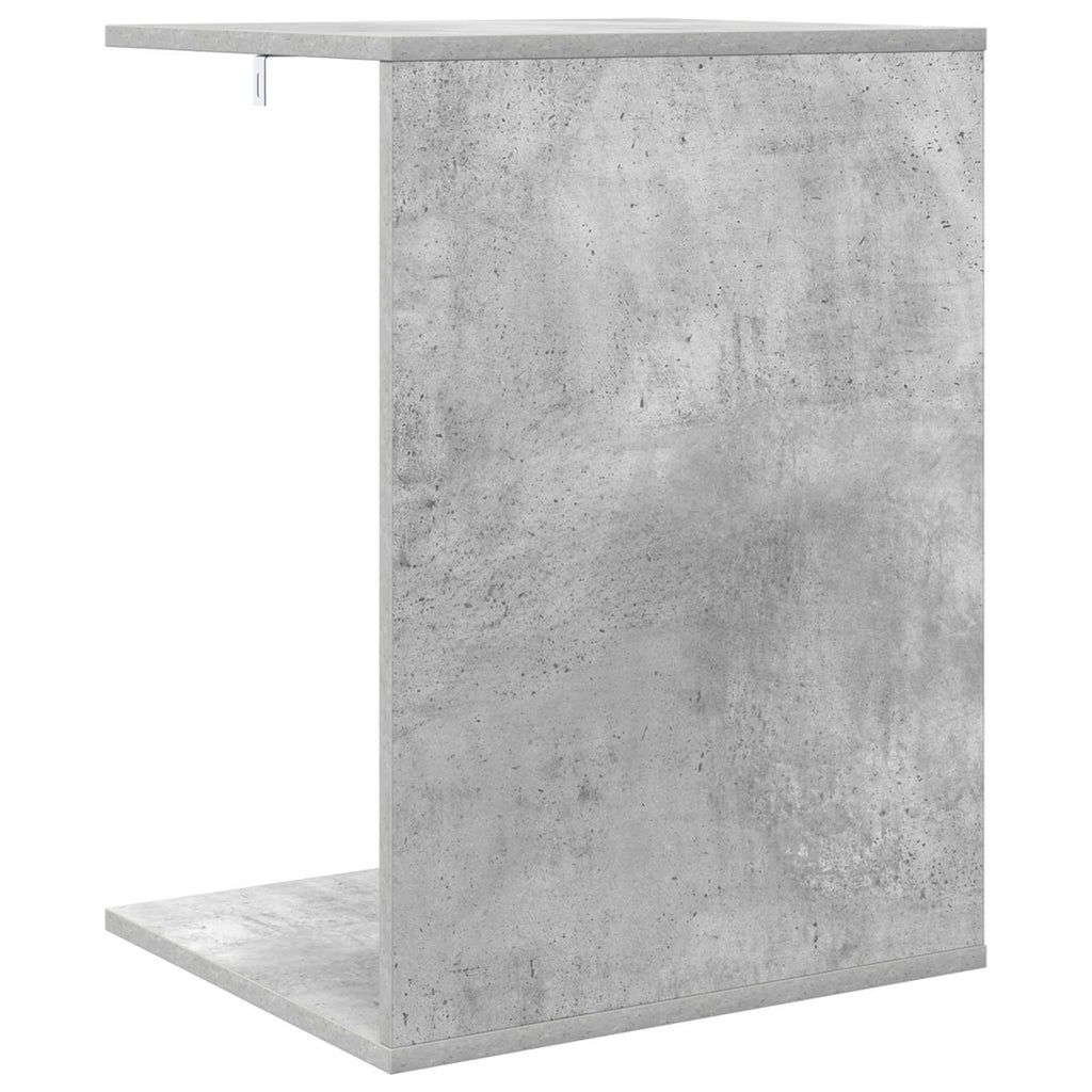 vidaXL Stolik boczny Betonowy szary 45 x 40 x 62,5 cm
