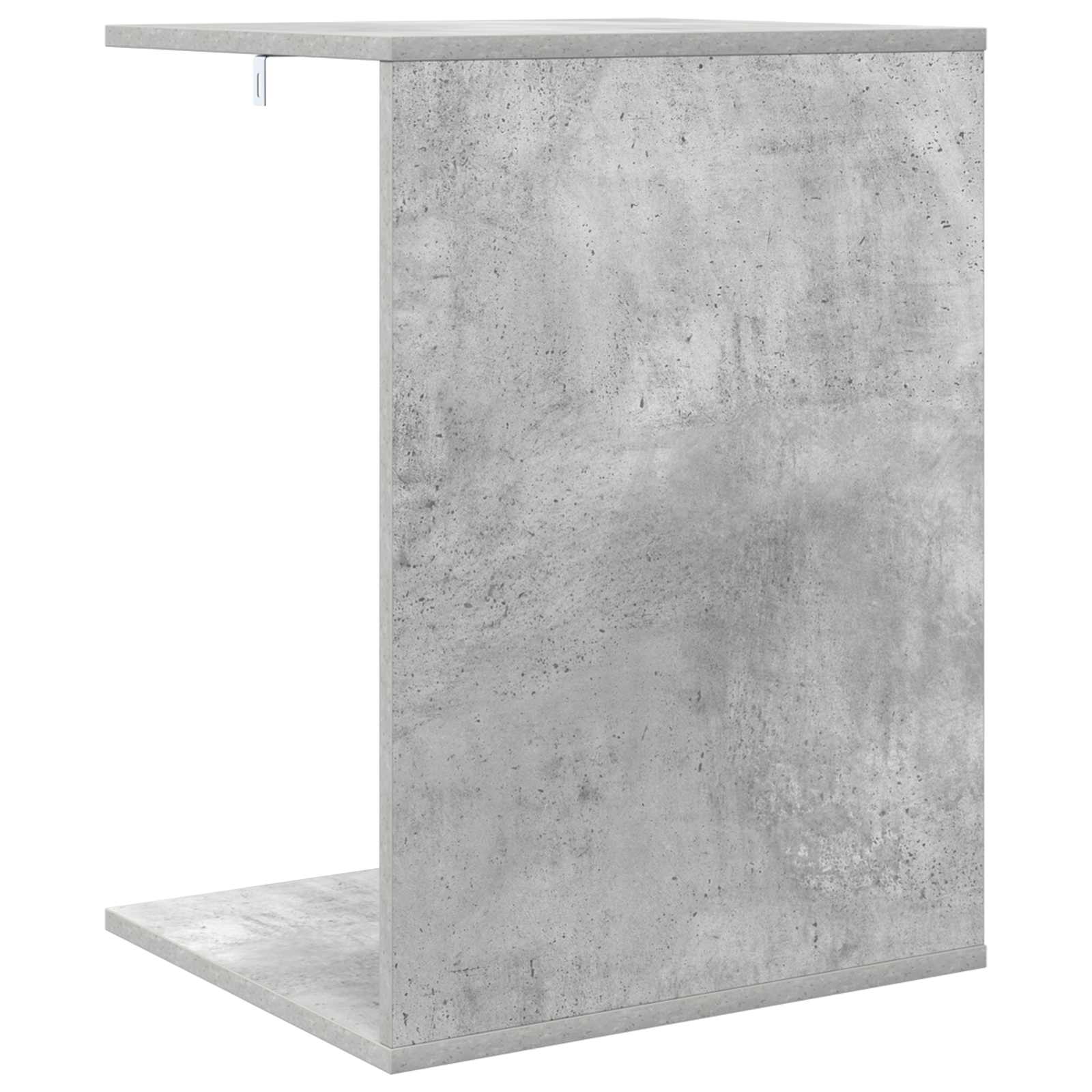 vidaXL Stolik boczny Betonowy szary 45 x 40 x 62,5 cm