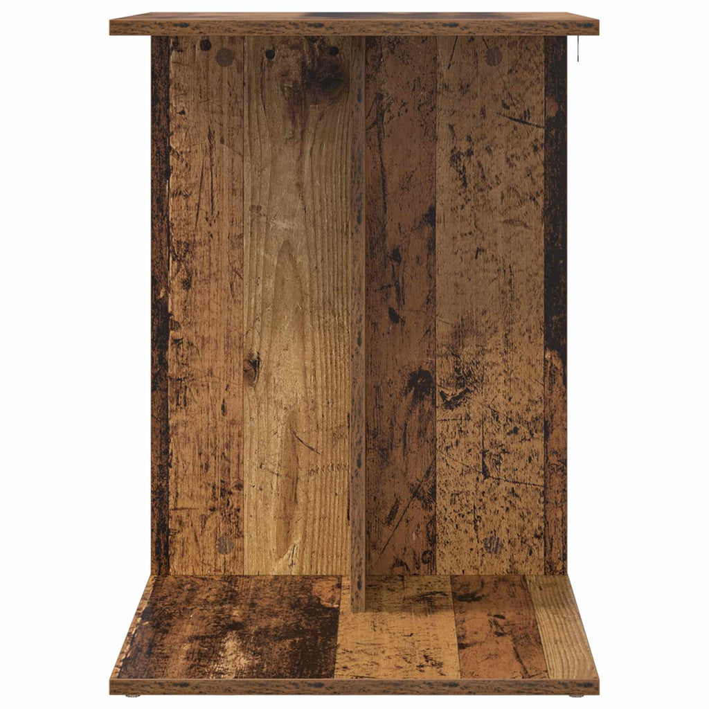 vidaXL Stolik boczny Stare drewno 45 x 40 x 62,5 cm
