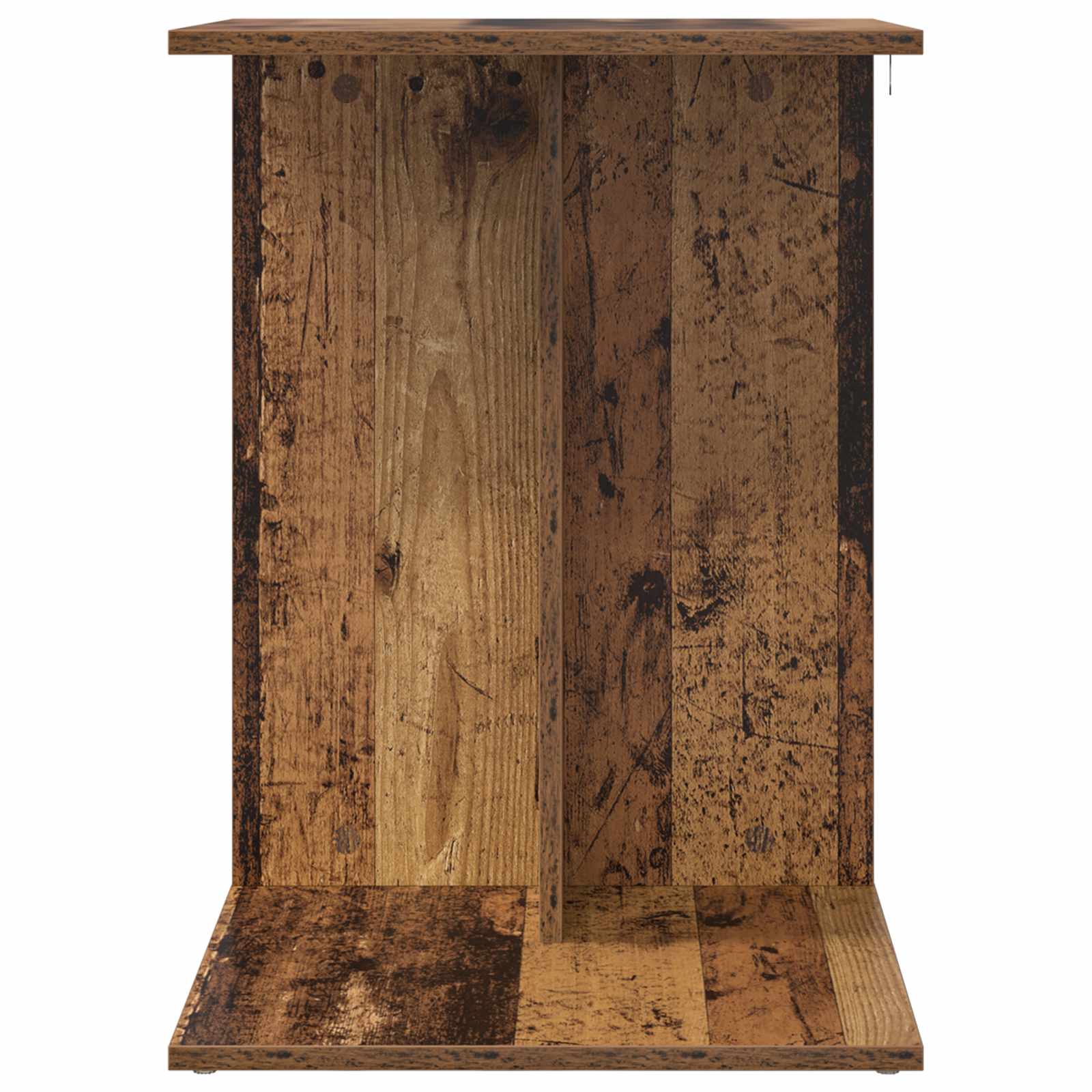 vidaXL Stolik boczny Stare drewno 45 x 40 x 62,5 cm