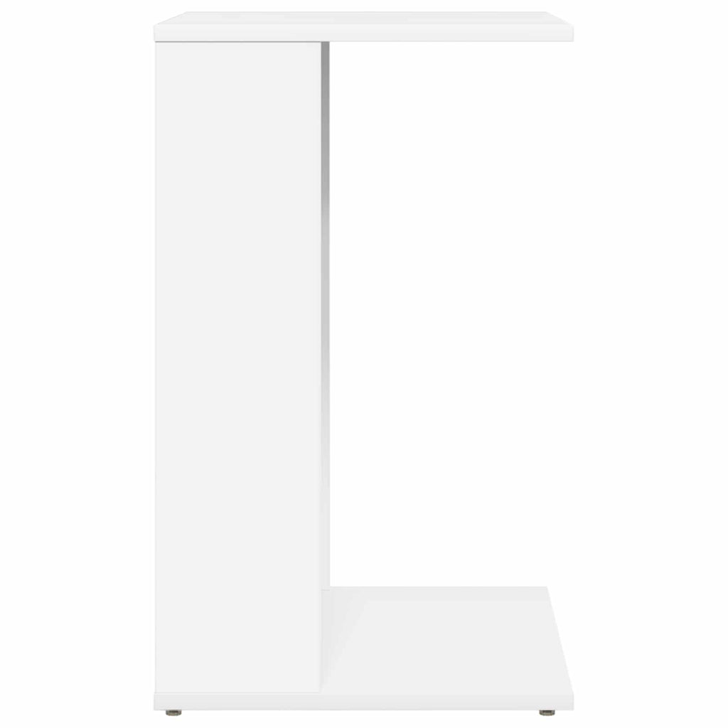 vidaXL Stolik boczny Biały 40 x 38 x 62,5 cm Materiał drewnopochodny