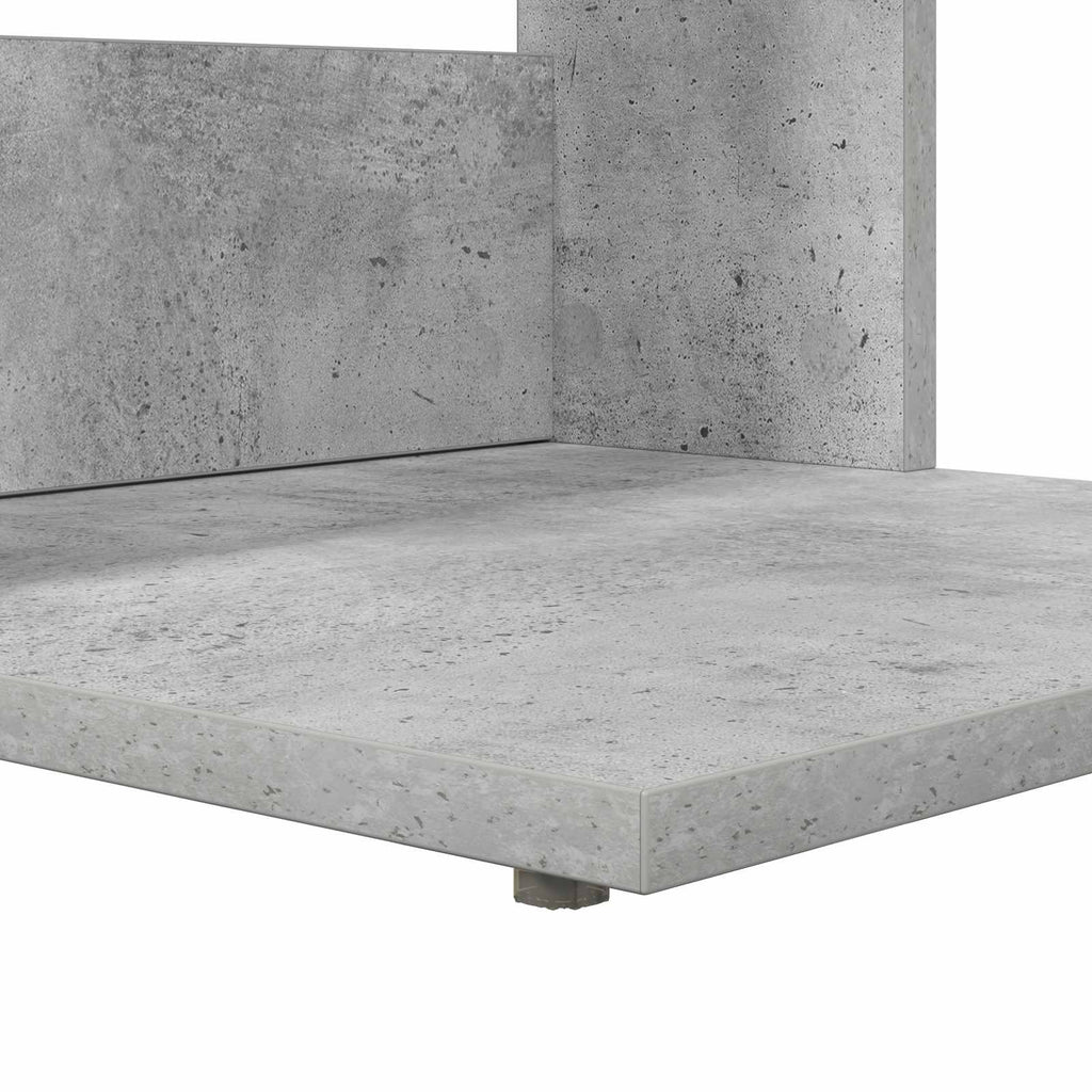 vidaXL Stolik boczny Betonowy szary 40 x 38 x 62,5 cm