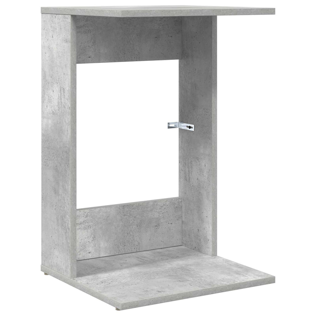 vidaXL Stolik boczny Betonowy szary 40 x 38 x 62,5 cm
