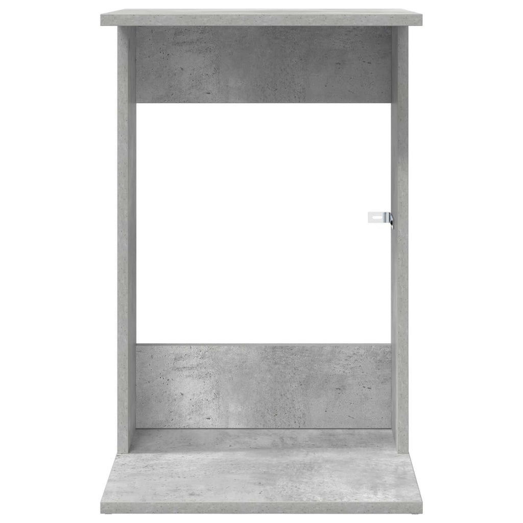 vidaXL Stolik boczny Betonowy szary 40 x 38 x 62,5 cm