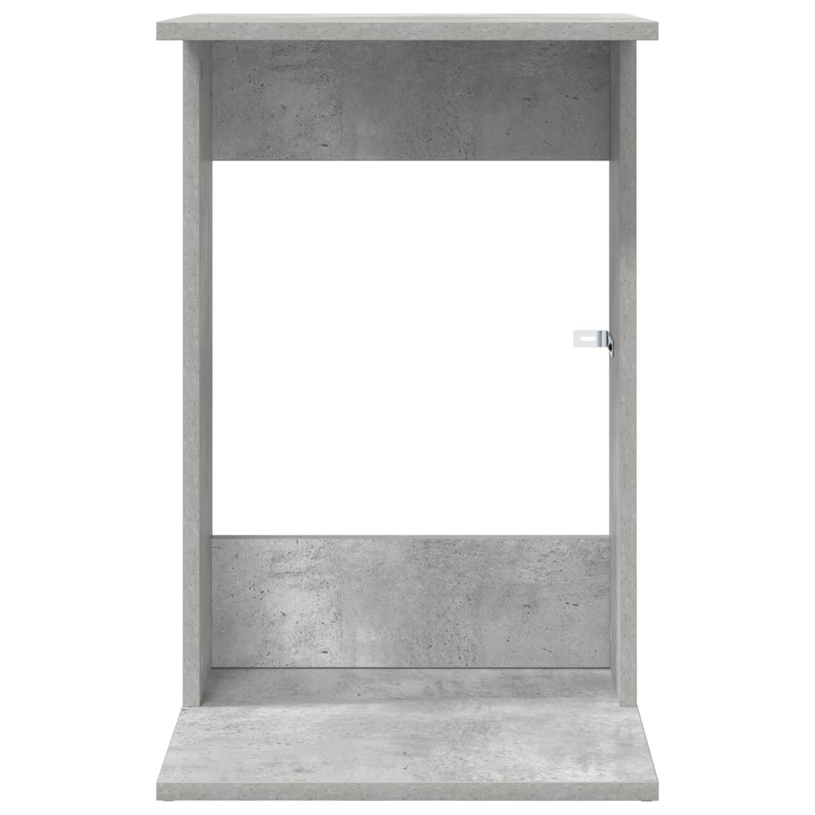 vidaXL Stolik boczny Betonowy szary 40 x 38 x 62,5 cm