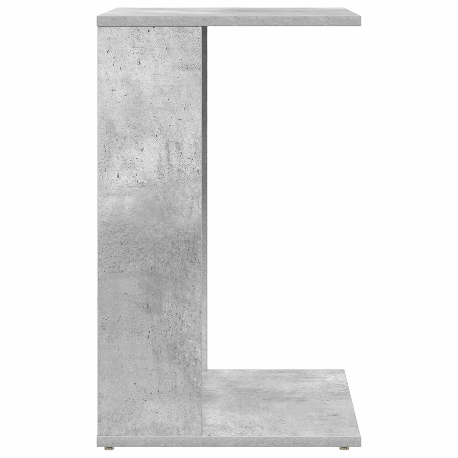 vidaXL Stolik boczny Betonowy szary 40 x 38 x 62,5 cm