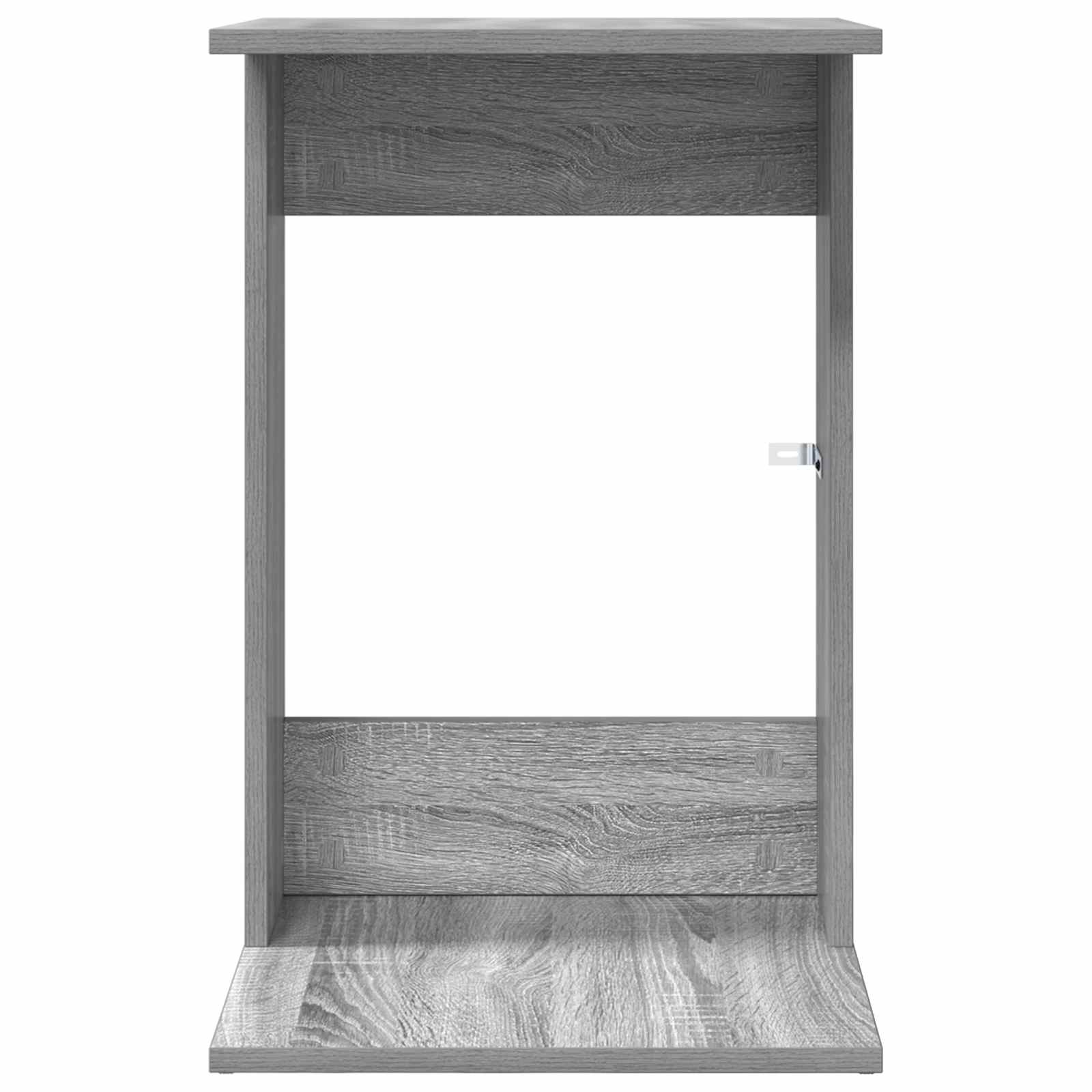 vidaXL Stolik boczny Szary Sonoma 40 x 38 x 62,5 cm