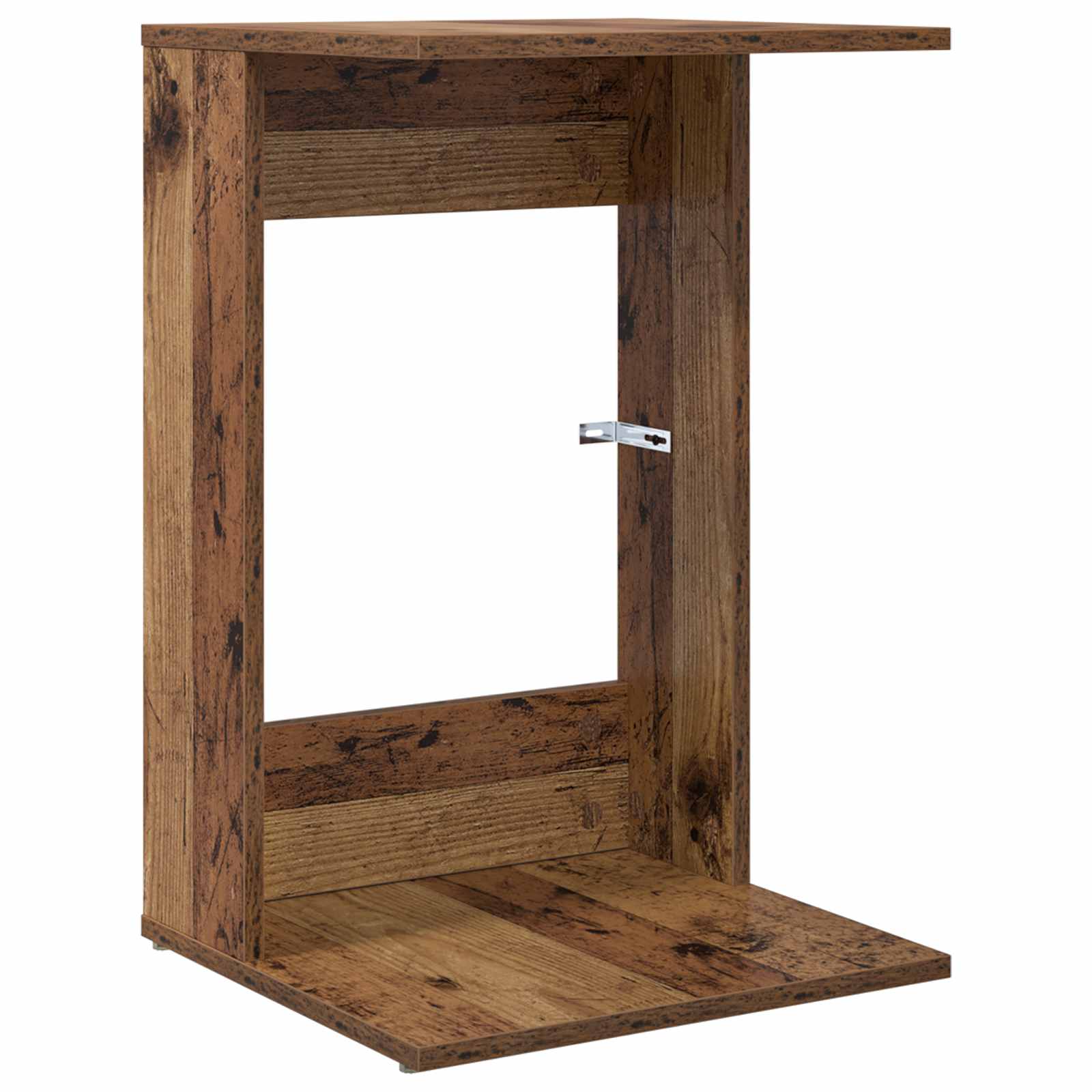 vidaXL Stolik boczny Stare drewno 40 x 38 x 62,5 cm