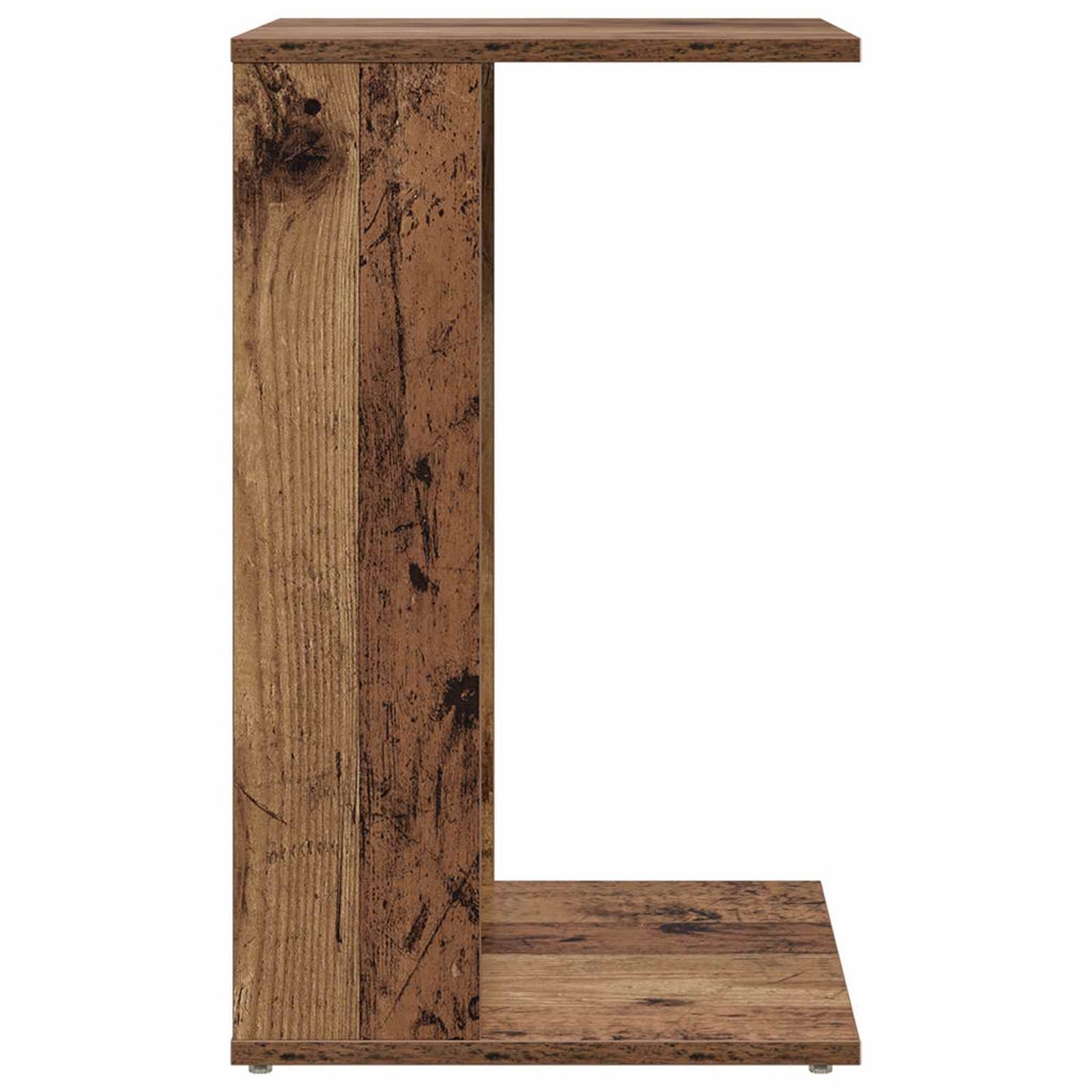 vidaXL Stolik boczny Stare drewno 40 x 38 x 62,5 cm