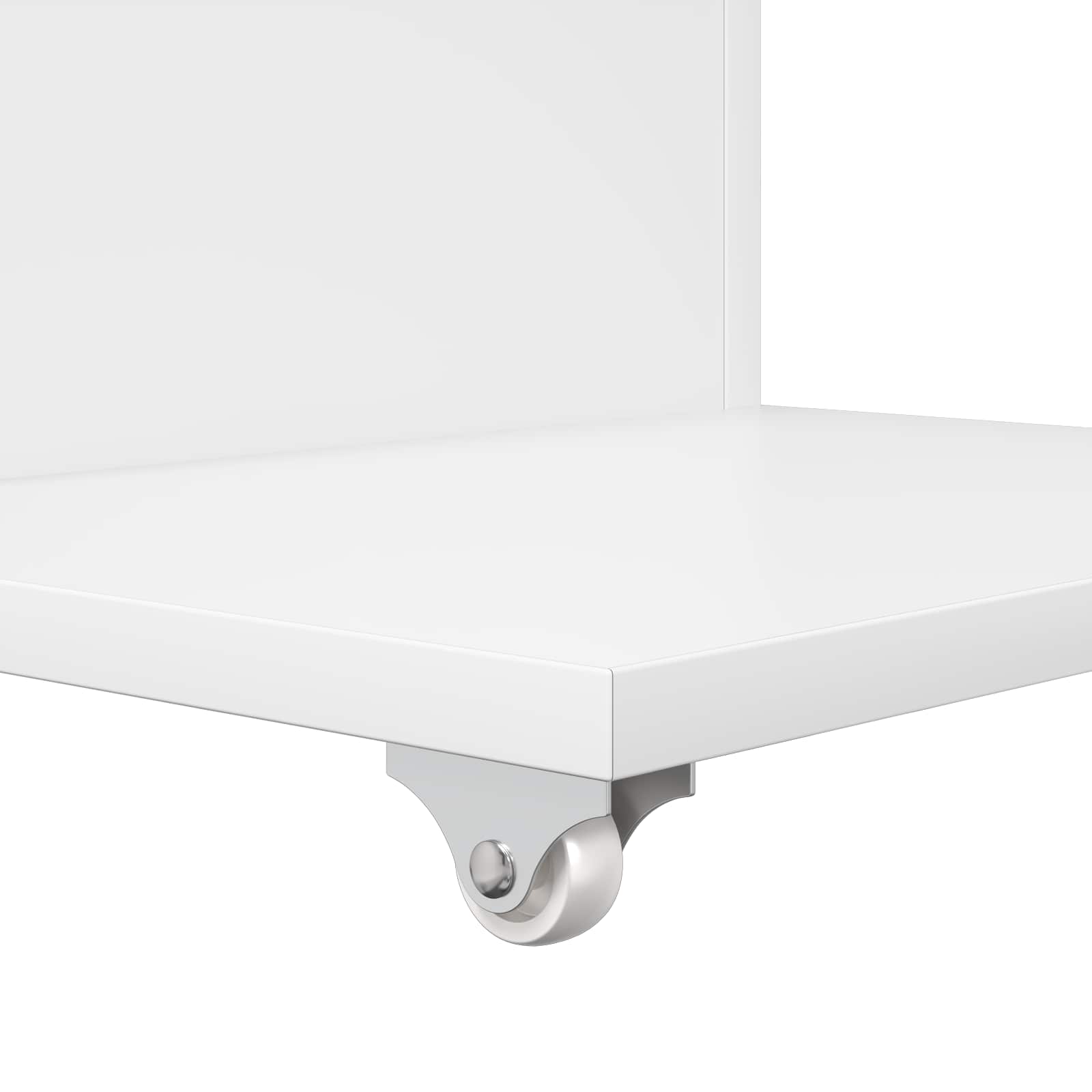 vidaXL Stolik boczny Biały 40 x 35 x 60 cm Materiał drewnopochodny