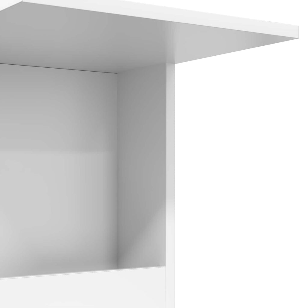 vidaXL Stolik boczny Biały 40 x 35 x 60 cm Materiał drewnopochodny